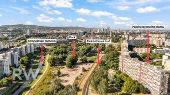 PRI ELEKTRIČKE - 1 izb. 36,20 m2 - oddelná kuchyňa - Osuskéh - 3