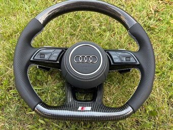 AUDI KARBON ŠPORTOVÝ ZKOSENY VOLANT - 3