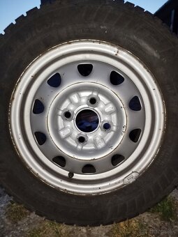 4 x zimné kolesá (pneu+disk) Matador Nordicca 165/70 R13 - 3