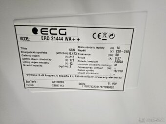 Kombinovaná chladnička ECG ERD 2143 - 3