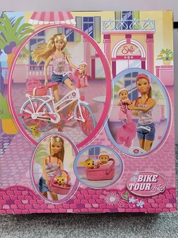 Bábika Steffi na bicykli - 3