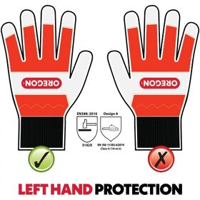 Rukavice OREGON pre pilčíkov so zvýšenou ochranou ľavej ruky - 3