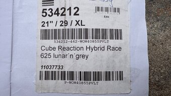 Cube Reaction Hybrid Race kupeny 2024, zaruka, velkost XL - 3