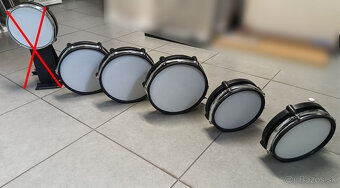 činelové a tom pady pre elektrické bicie - 3