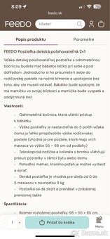 Feedo detska postielka - 3