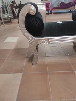 Strieborná sofa-lkreslo - 3