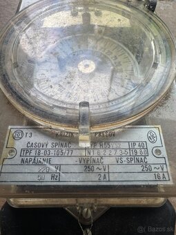 Mechanické spínacie hodiny - 3
