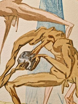 SALVADOR DALI - Obyvatelia Prata (Božská komédia - Dante) (B - 3