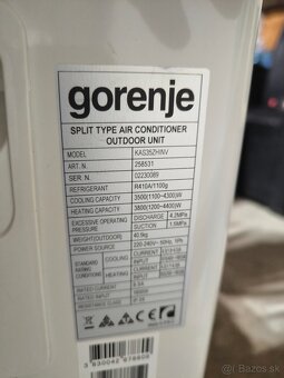Predám vonkajšiu jednotku klimatizácie Gorenje - 3