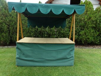 DREVENÝ PREDAJNÝ REMESELNÝ STÁNOK - 3