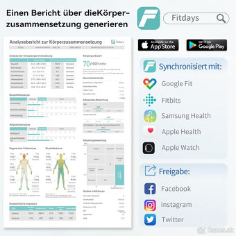 Smart váha Lepulse Lescale P1 s APP - 3