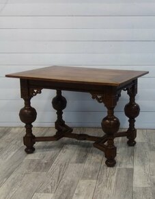 Stôl starožitný renesančný ( 197 ). - 3