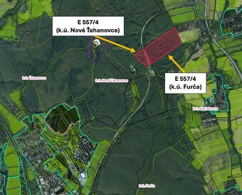Košice – 2.120 m2 LESNÉ POZEMKY - 3