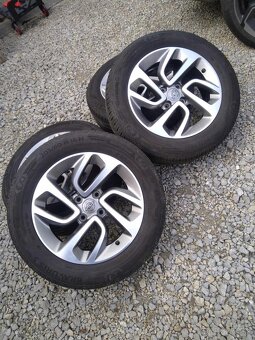 16" alu OPEL CROSSLAND + letné pneu. - 3