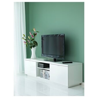 TOP skrinka pod TV biela - 3