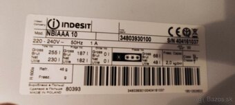 INDESIT NBIAAA 10 VÝHODNE - 3