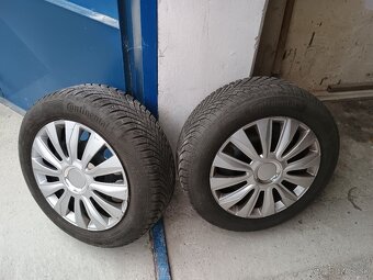 Predám málo používané zimné pneumatiky na diskoch - 3