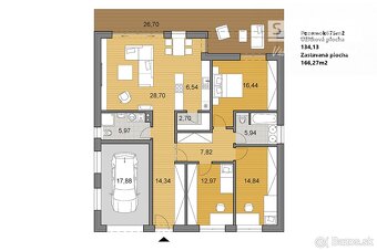 4 izbový bungalov, garáž, 540m2, Hájna ulica, Bernolákovo - 3