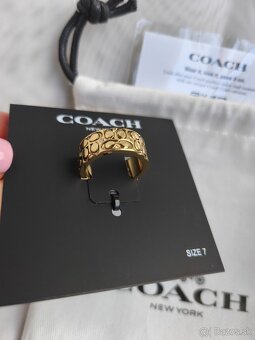 Zlatý prsteň zn. Coach - 3