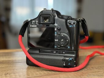 Canon 450D , objektív Canon EFS 18-55 F3,5-5,6 III, Grip - 3