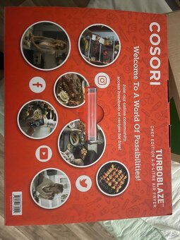 Úplne Nová teplovzdušná friteza COSORI Chef Edition 6L - 3