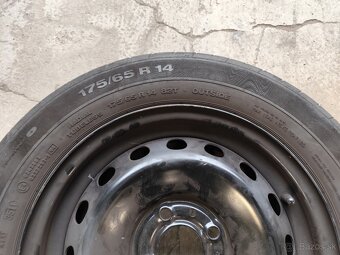 Sada renault Plechové disky+pneu 14" - 3