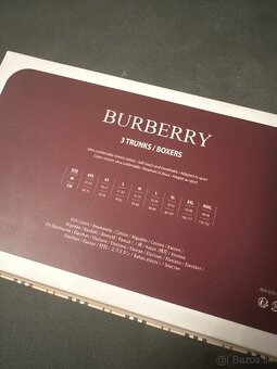 Boxerky burberry M - 3