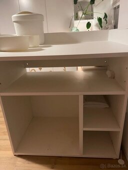 IKEA prebaľovací pult Smästad + príslušenstvo - 3