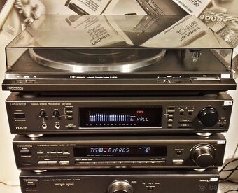 Zostava TECHNICS gramo,tuner,equalizer,zosilnov,CD,deck= C02 - 3