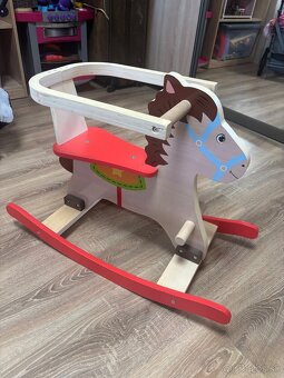 Drevený hojdací koník - 3