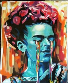 Frida Kahlo olejomalba 115x150 cm - 3