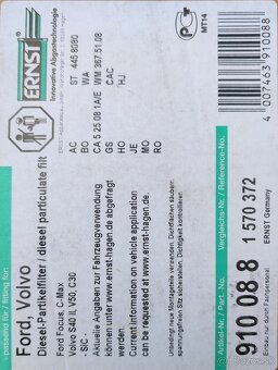 DPF ford focus 1,6 tdci - 3