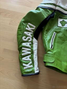 Kožená moto bunda Kawasaki XL - 3