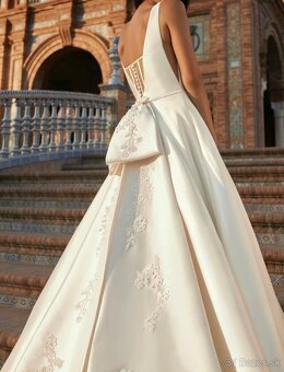 Predám svadobné šaty Pronovias model Fernanda - 3
