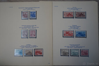 Československo 1952, zbierka stav /ʘ - 3