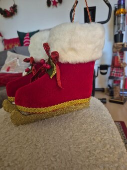 Vianočné závesné korčule 21cm - 3