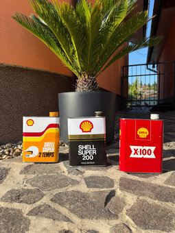 predám staré plechovky od oleja "Shell" - 3