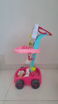 Detský lekársky vozík s príslušenstvom - 3