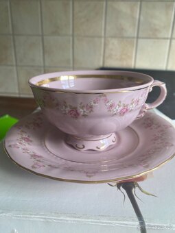 Sólo porcelánová šálka s tanierikom - 3