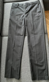 Oblek-Čierna,Košeľa H&M-Lindex - 3