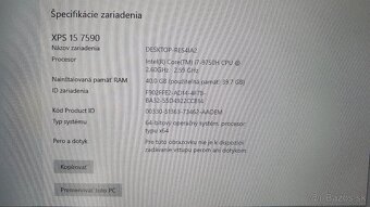 Dell ultrabook XPS 15 - 40GB RAM | 512 GB SSD - 3
