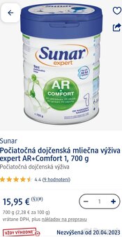 Vymením SUNAR expert 1 AR comfort - 3