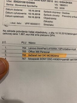 Kvalitná TLAČIAREŇ a KOPÍRKA "OKI mc562w" - 3