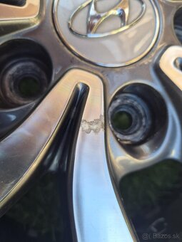 Predám 16" originál Alu Disky na Hyundai - 3