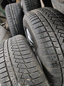 ❄️zimná 4ks alu disky orig. VW 5x112 R18 pneu 7mm 255/60 r18 - 3