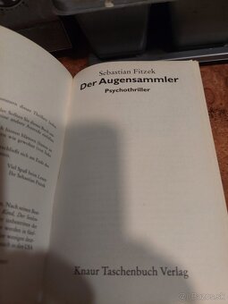 Predám Nemeckú knihu Der Augen-sammler - 3