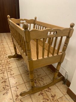 Detska koliska / postielka s baldachynom - 3