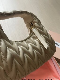 Biela miu miu kabelka wander - 3