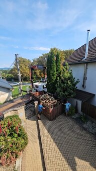 Autodoprava s hydraulickou rukou - 3