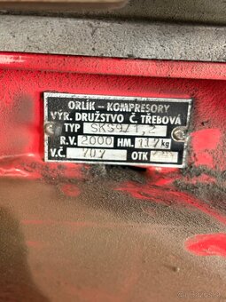 Kompresor orlik dvojvalec 200L 380v - 3